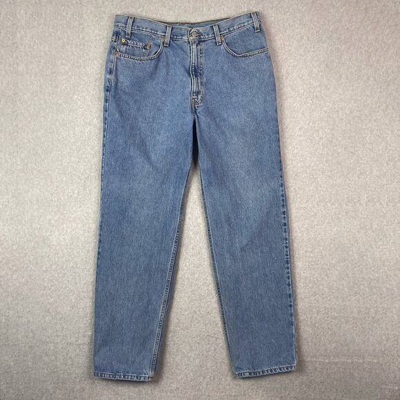Vintage Y2K Levi's Jeans Mens 38x32 550 Relaxed Fit Blue Denim